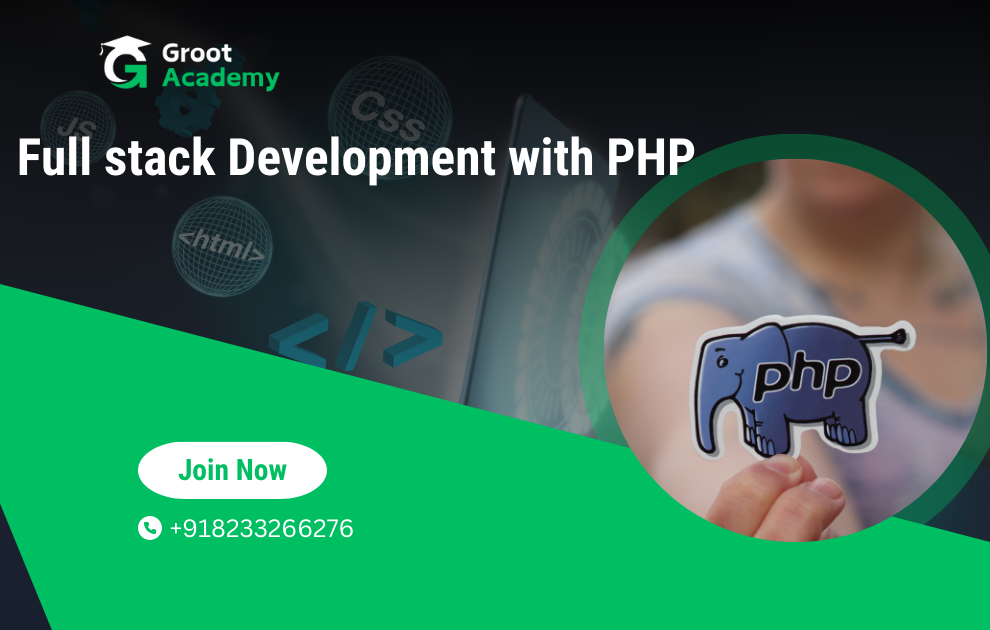 PHP backend development at Groot Academy